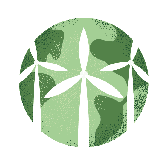 Wind Turbines Graphic